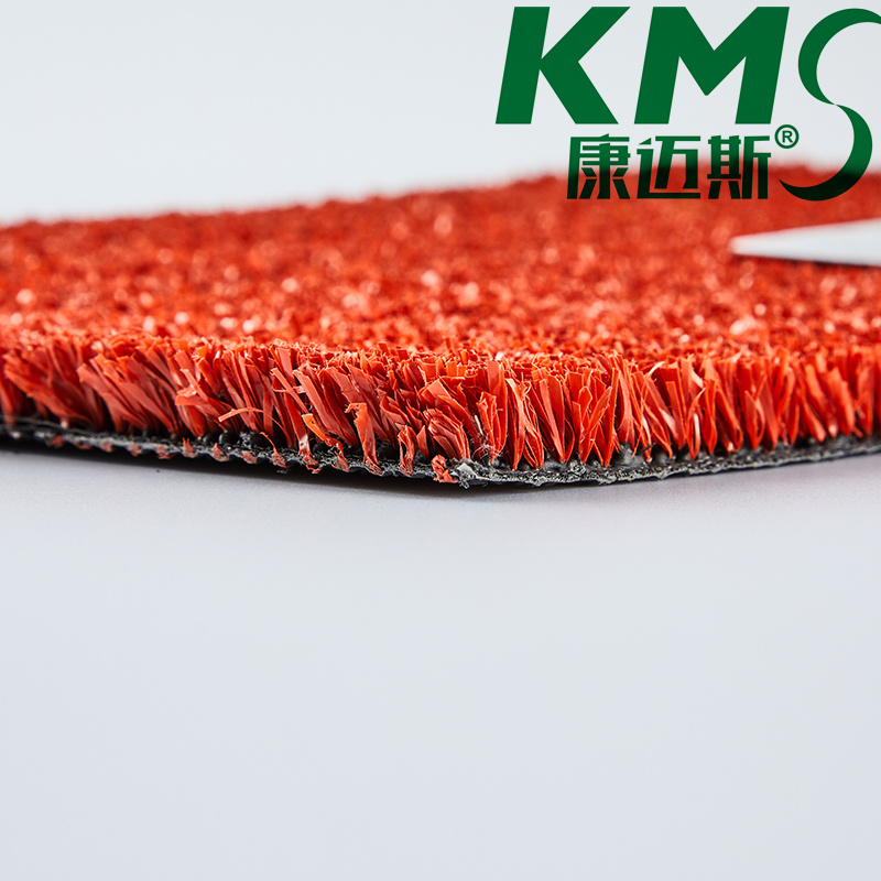 Red Color Tennis Court Synthetic Turf