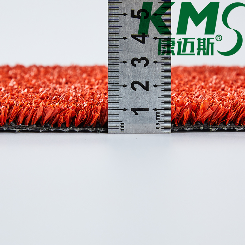 Red Color Tennis Court Synthetic Turf