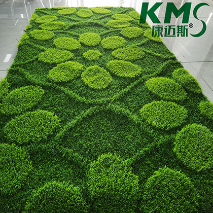 Customized 3D Pattern Artificial Grass Carpet